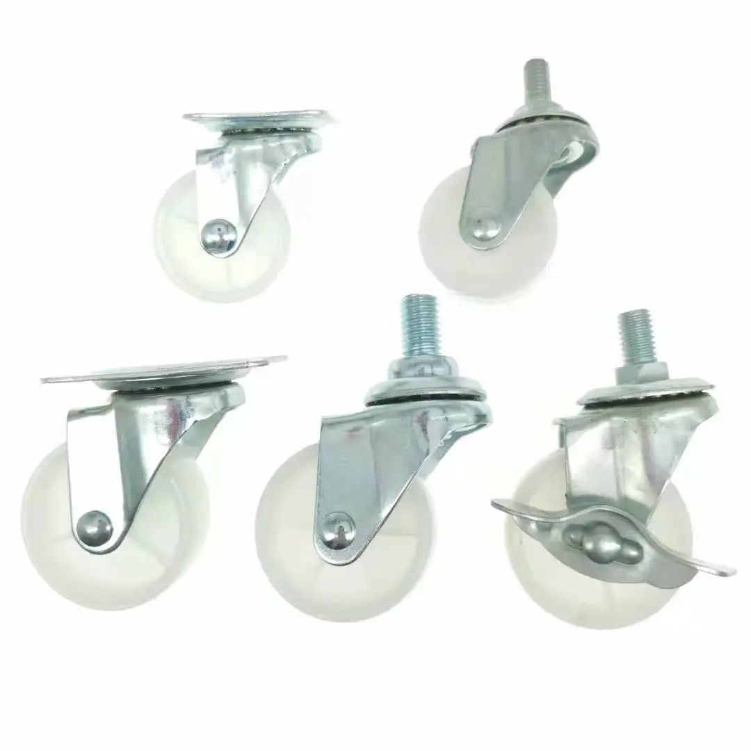 Polypropylene Pp 2 Inch Heavy Self-braking Chair Carts Playpens Heavy Duty Trolley Wheel Caster 1
