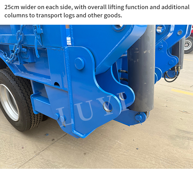 5 Axle Lowbed Semi Trailer Truck | LUYI 6