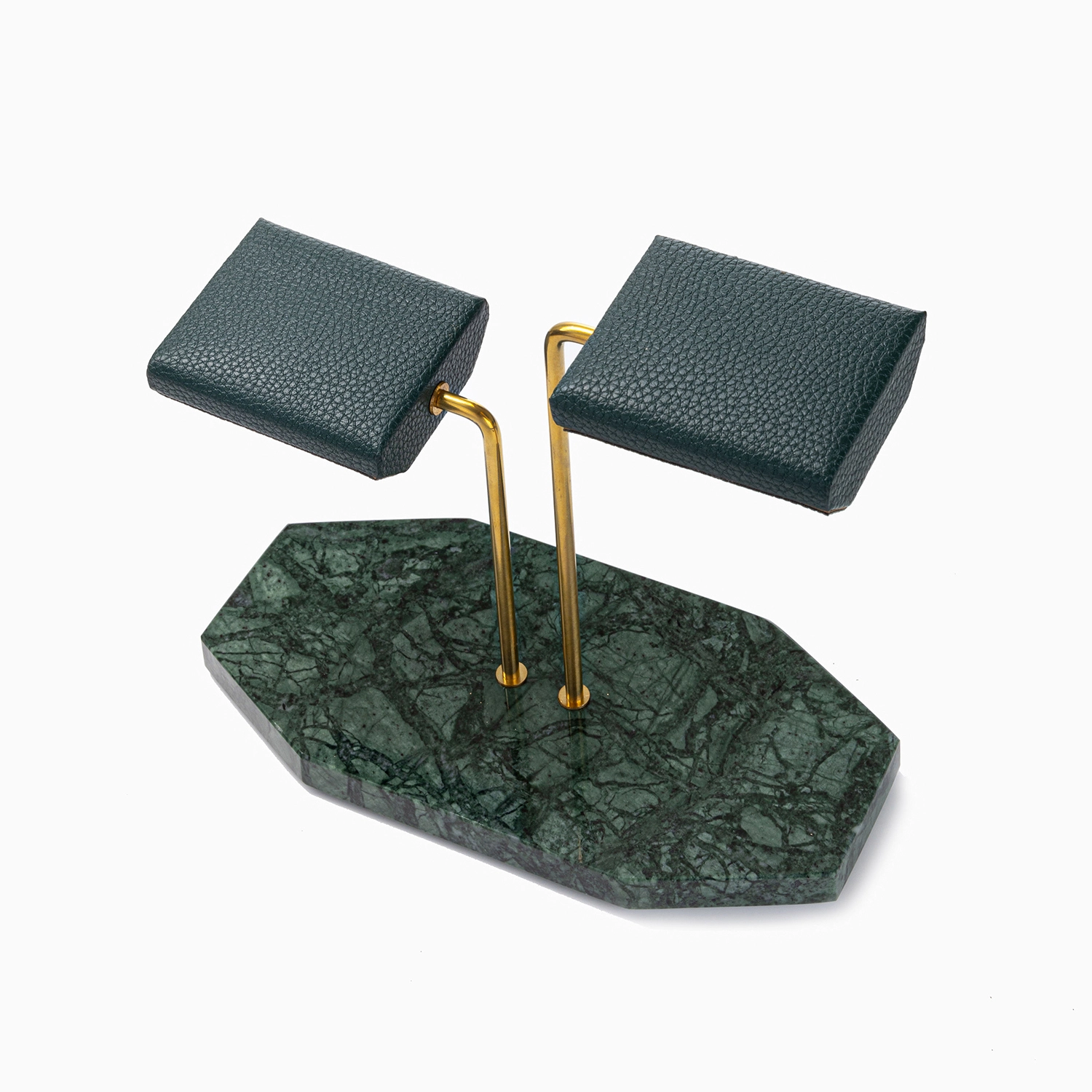 2 Watch Holder Display - Marble Pyramid Watch Holder for Organizing Timepieces 1