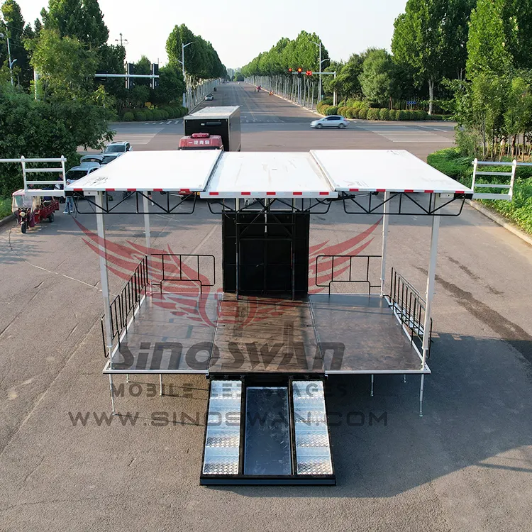 SINOSWAN Mobile Stages Suppliers for Concerts and Music Festivals 5