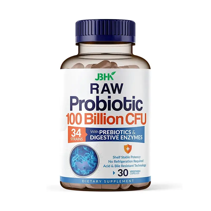Probiotic Vegetarian Capsules 60ct with Vitamin E - OEM/ODM 1
