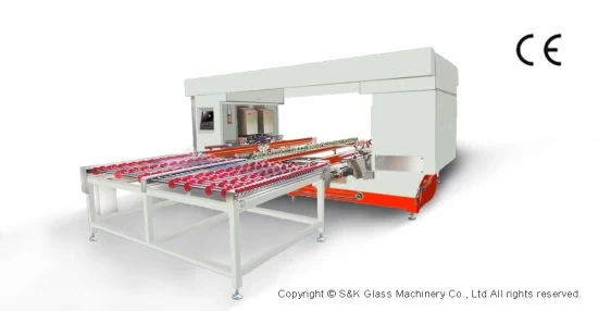 Sanken CNC Glass 4 Corner Cutting Edging Polishing Machine Glass Corner Polisher - Glass Corner Cutting Machine and Glass Double Corner Polisher 1