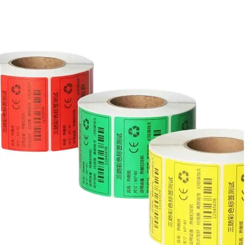 Etichette termiche colorate 2,25x1,25 per stampanti 4x6 1