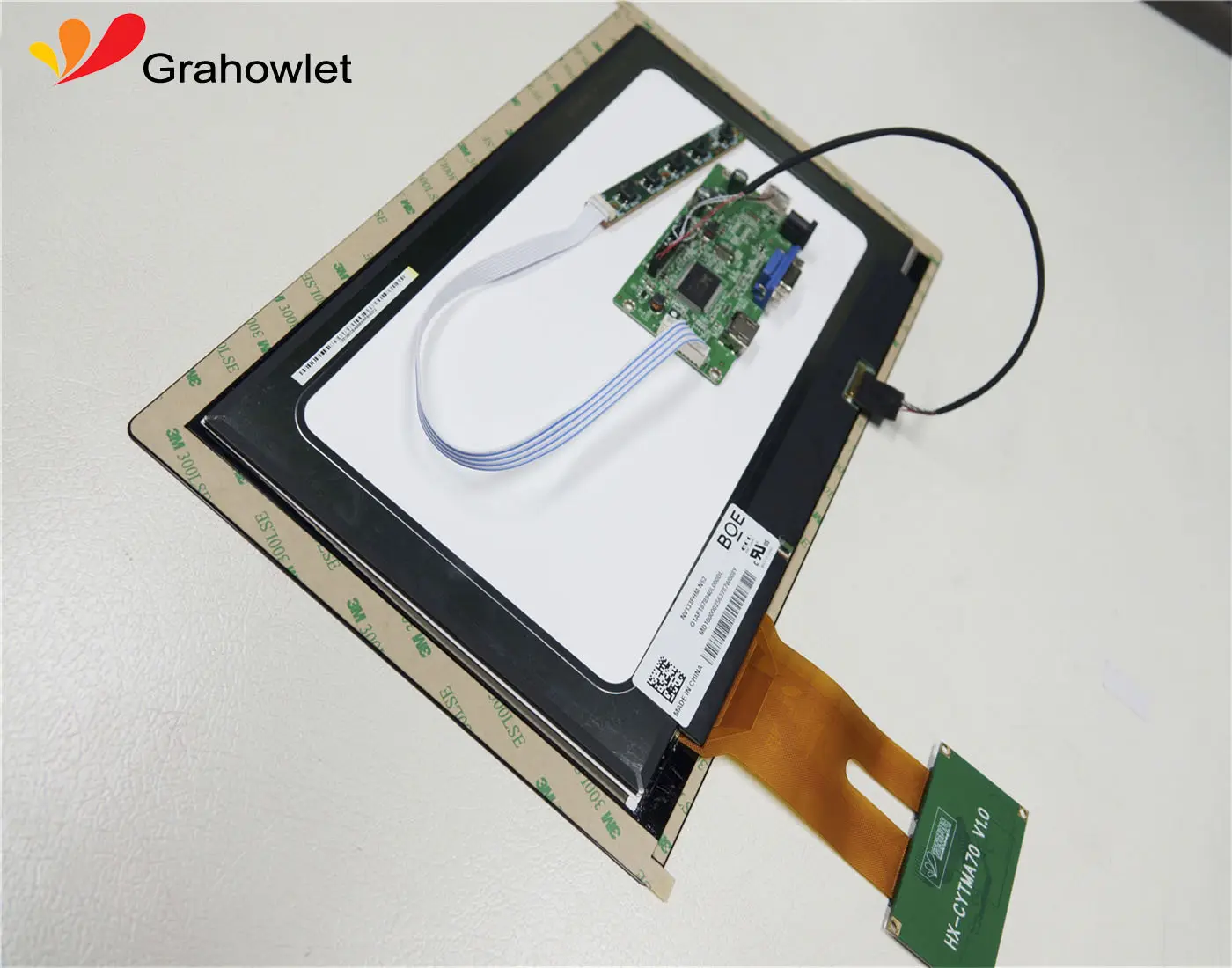 Touch Screen Manufacturer 13.3 Inch 1080P EDP Tft Lcd Display with CTP Touch Screen Panel by Grahowlet 6