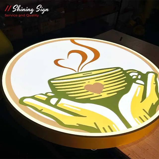 Shining Sign Led Display Light Box SHINING Led Display Light Boxcost 5