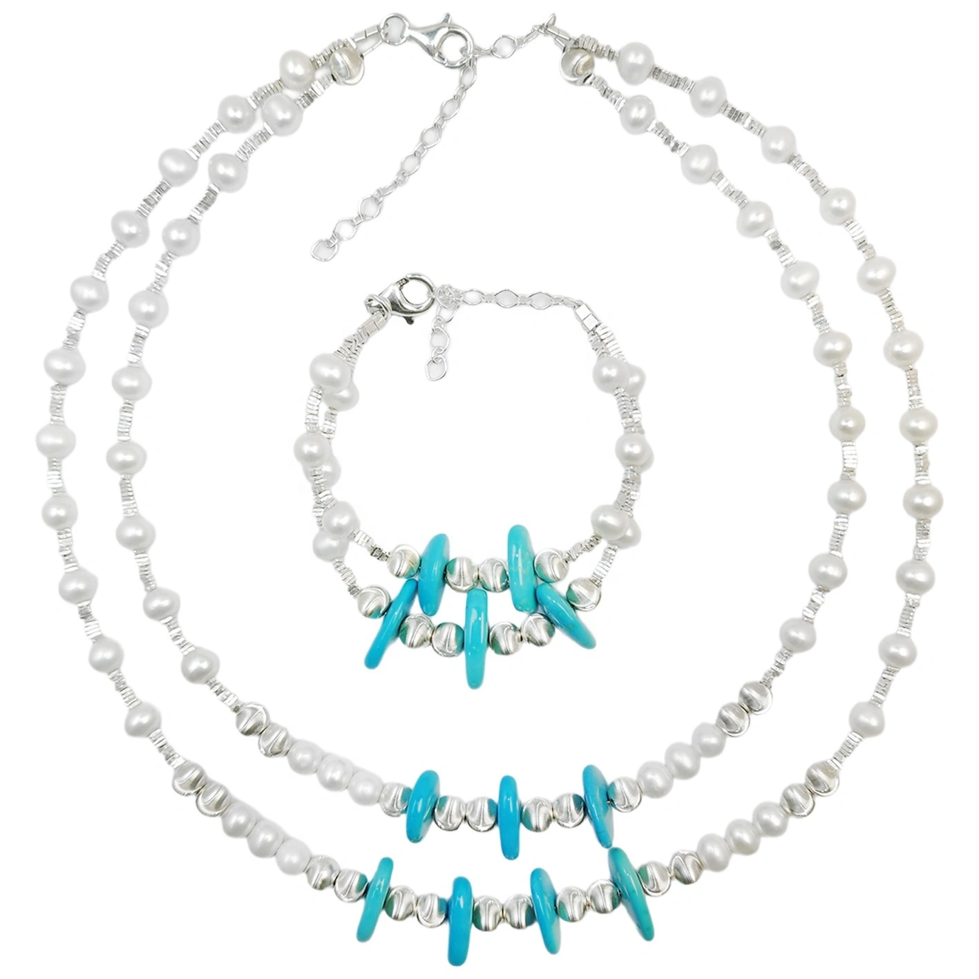 Pearl Turquoise Beautiful Women's Jewelry Natural Jewelry Jewelry Design Decompression Gifts 1