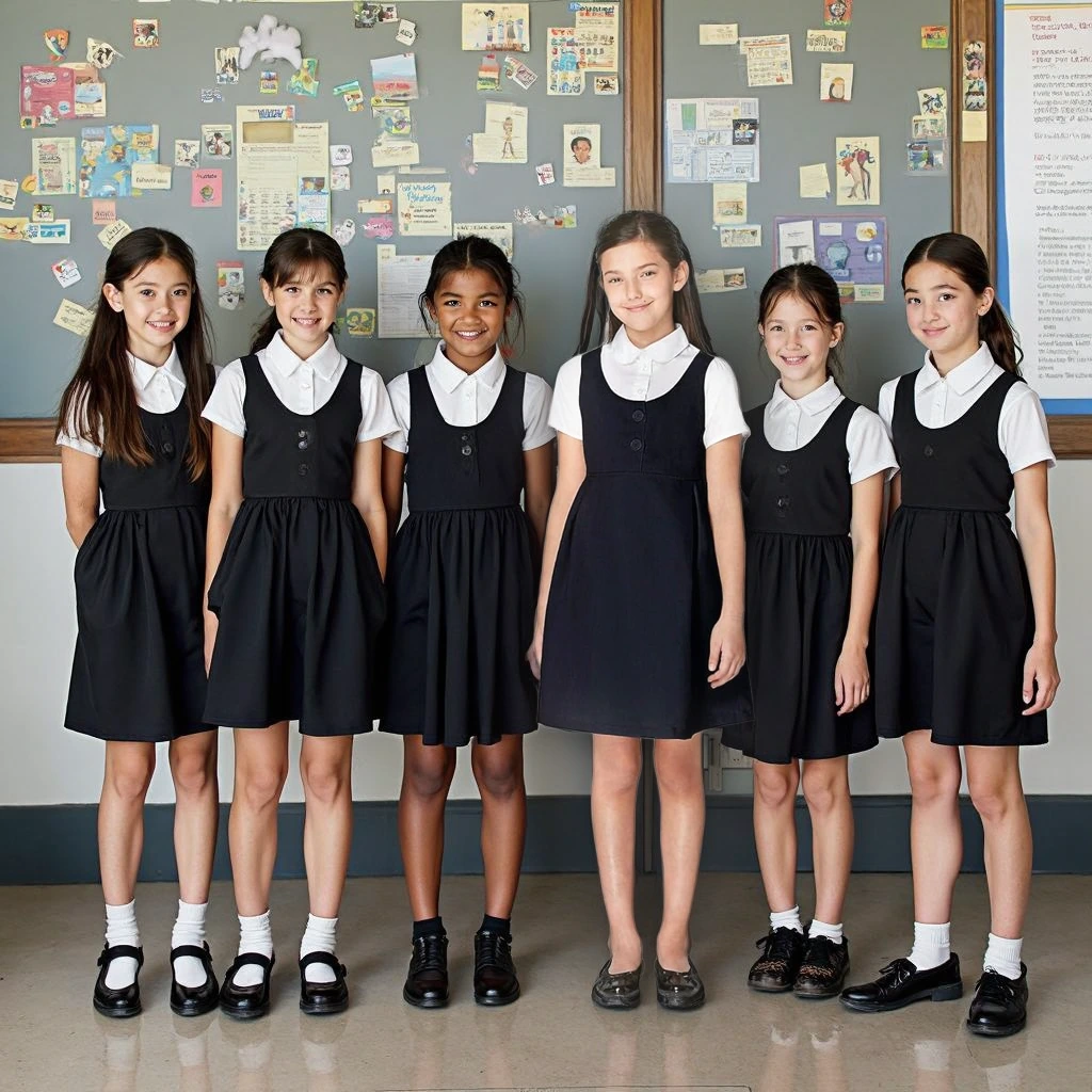 Children's Custom Professional Two-Piece School Uniform Set - Private Label Wholesale 1
