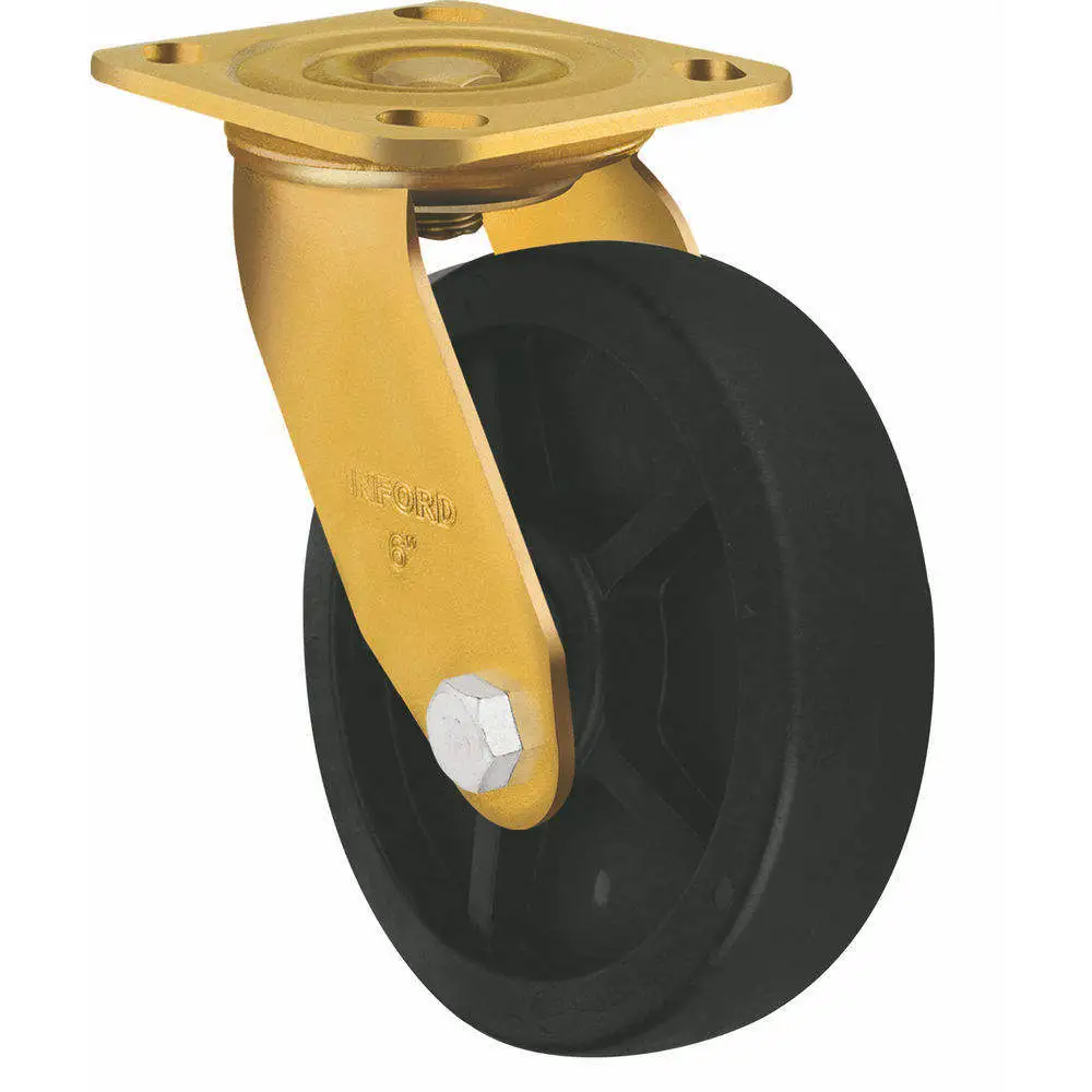 High Loading Double Ball Bearing Casters Swivel Workshop Wheel Caster 1