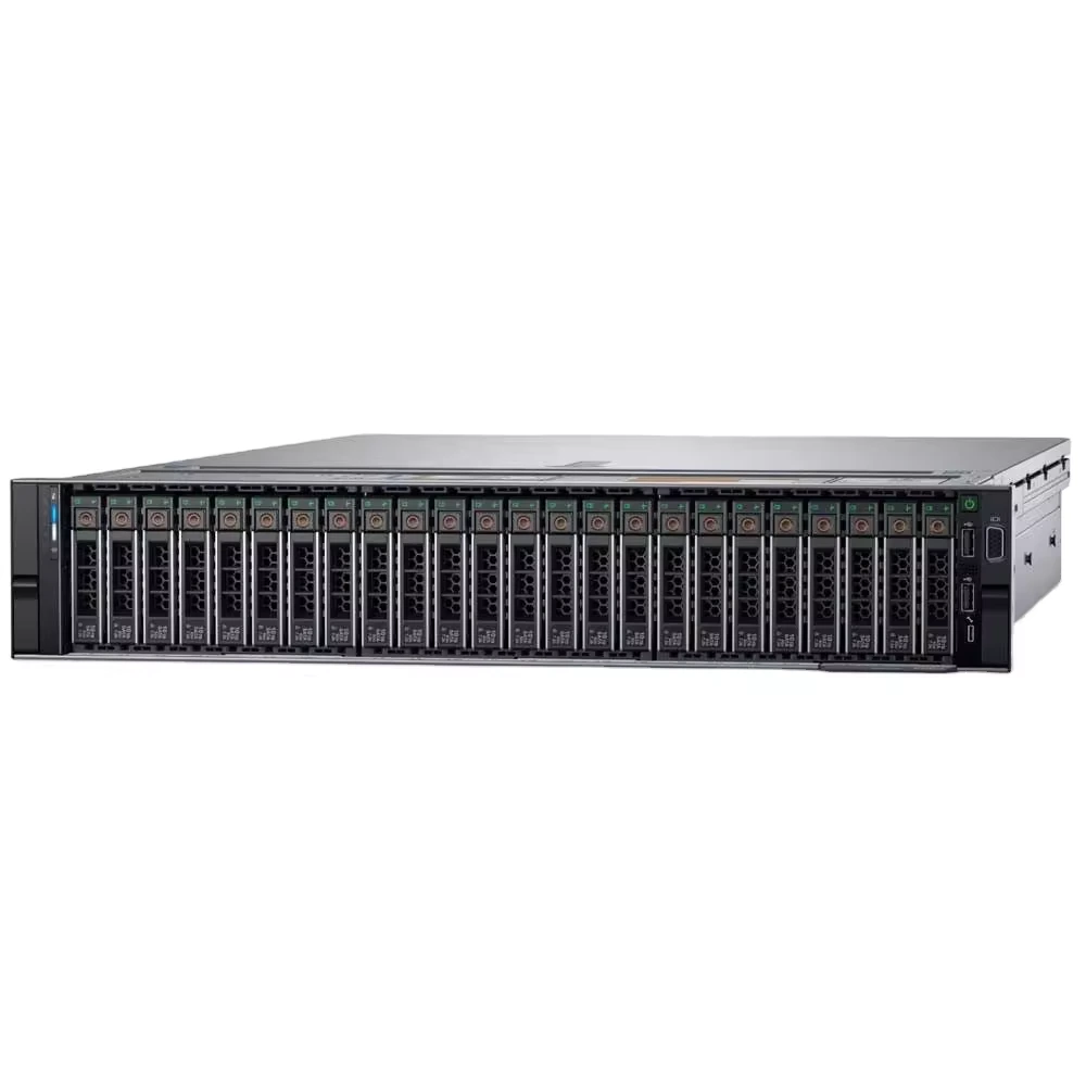 HDD 18TB Server PC Computer Server Case Case Plex GPU Используется стойка сервера R740XD 1