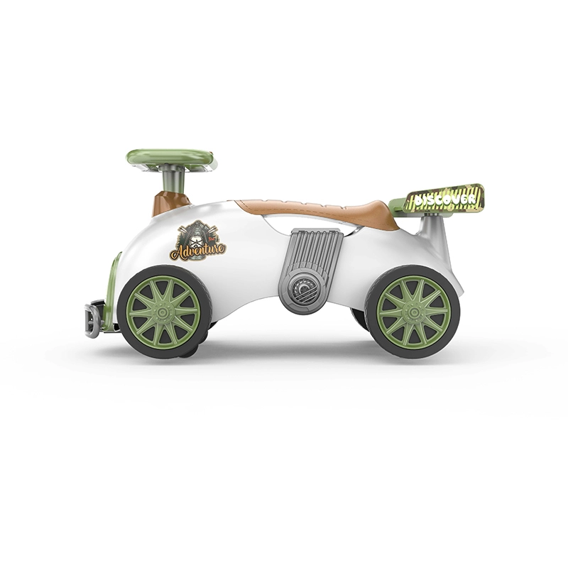 子供のおもちゃの車 360°キャスターホイール 足で床に乗れる音楽付き 自信を育む 1