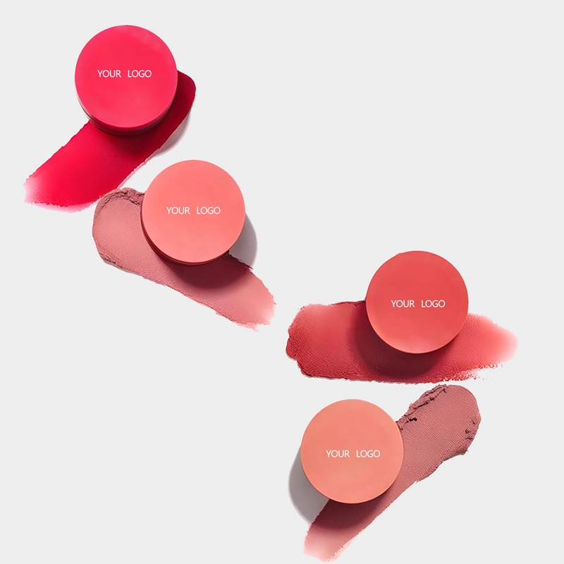 Vegan 6 Color Soft Mist Mousse Velvet Lip Mud Cream Matte Smooth Cream Silk Texture Makeup Lip Plumper Lip Blush Beauty Mud 1