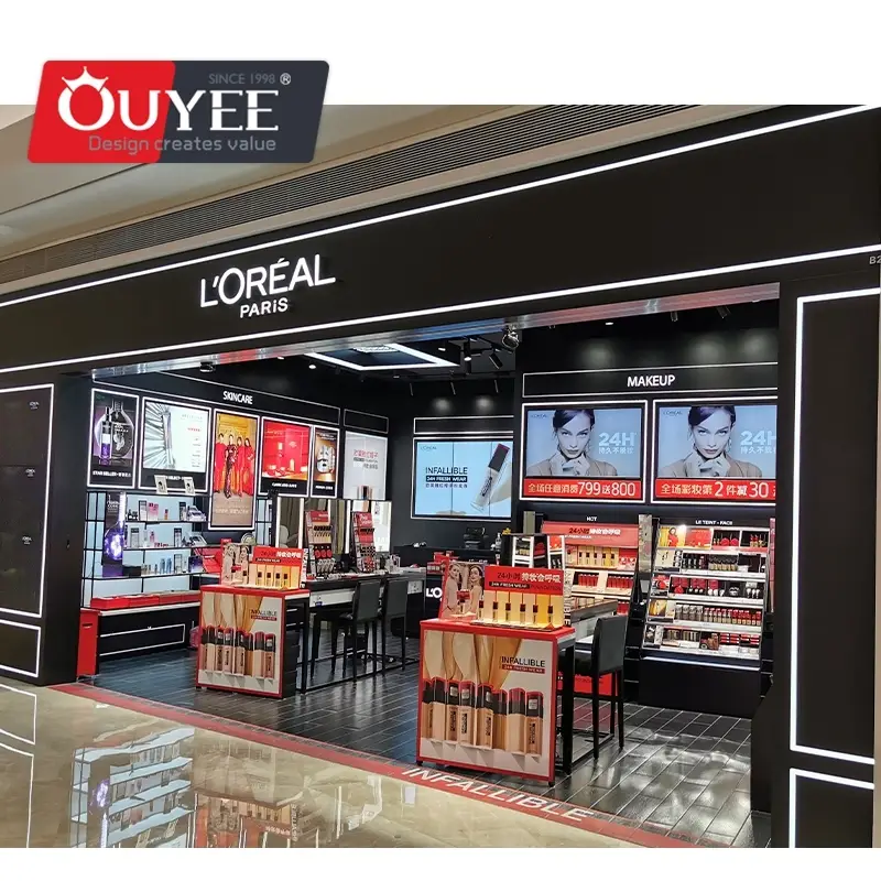 Möbel für Kosmetikgroßhandel, Make-up-Geschäftsauslage und Vitrinen 1