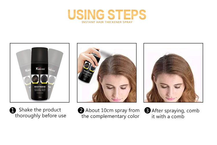 Private Label Spray Hair Building Fibers 3