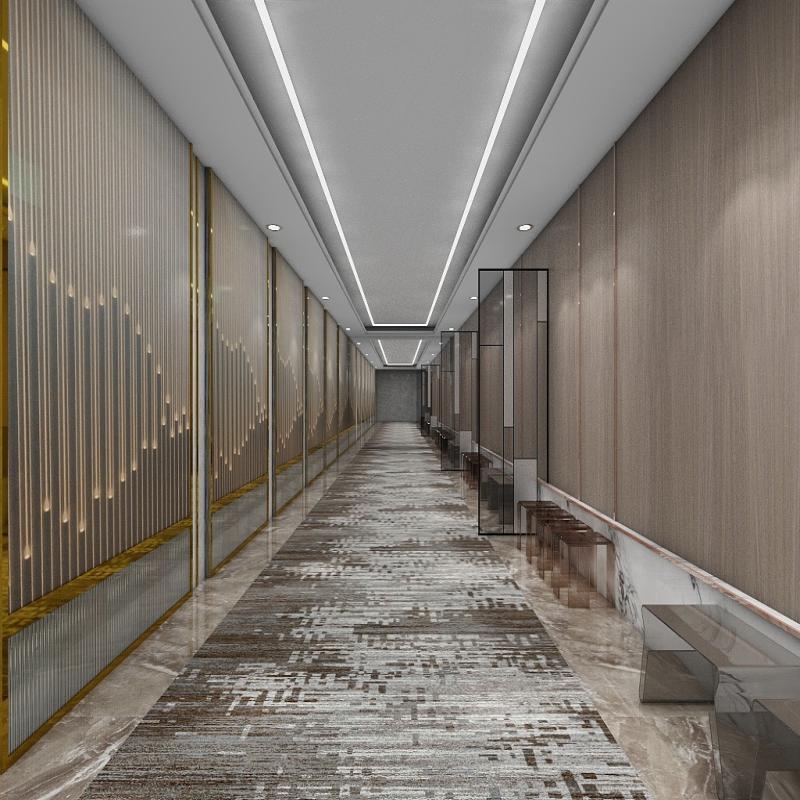 Custom Luxury Axminster Runner Carpet for Hotel Corridors 5
