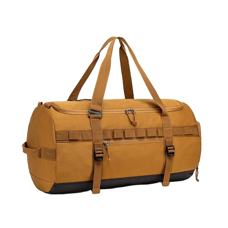 60L Travel Duffel Bag with Shoe Compartment for Men and Women 1