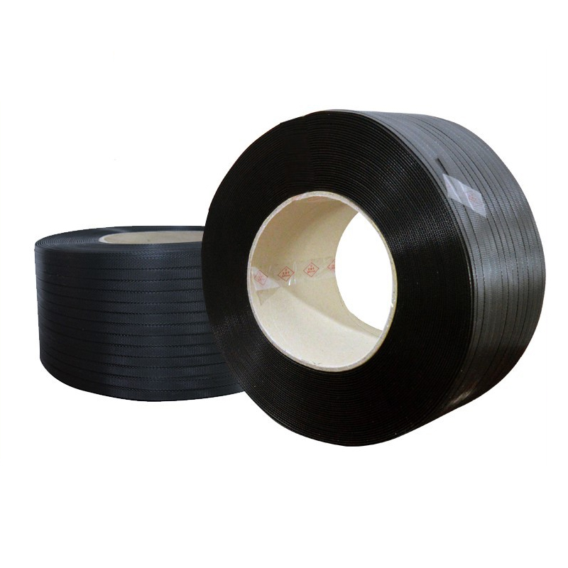 High Quality 19mm Black Pp Packing Strap Rolls for Machine Packing 2