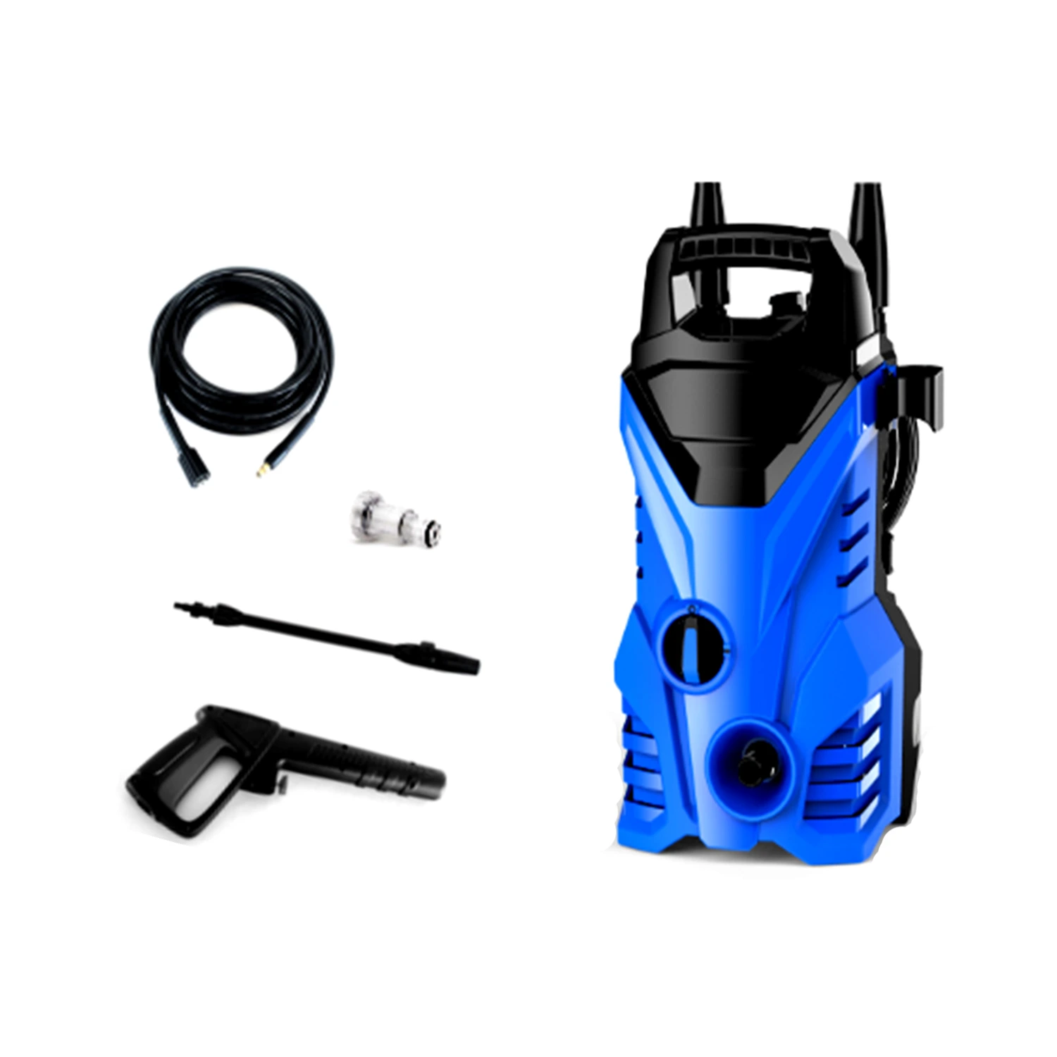 1400w Electric Car Washer 1500 Psi High Pressure Cleaner 1