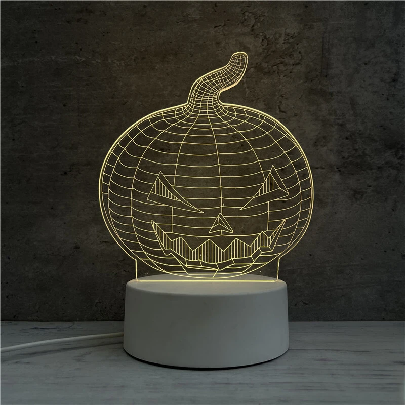 Creative Acrylic Lamp  Gl-CY27 3 Color Changing Drawing Board USB Touch Night Light Guangli 1