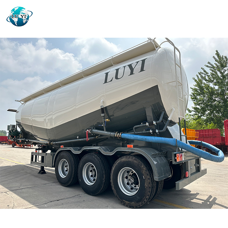 3 ejes 55cbm Tiler de cemento Canter | Luyi 6