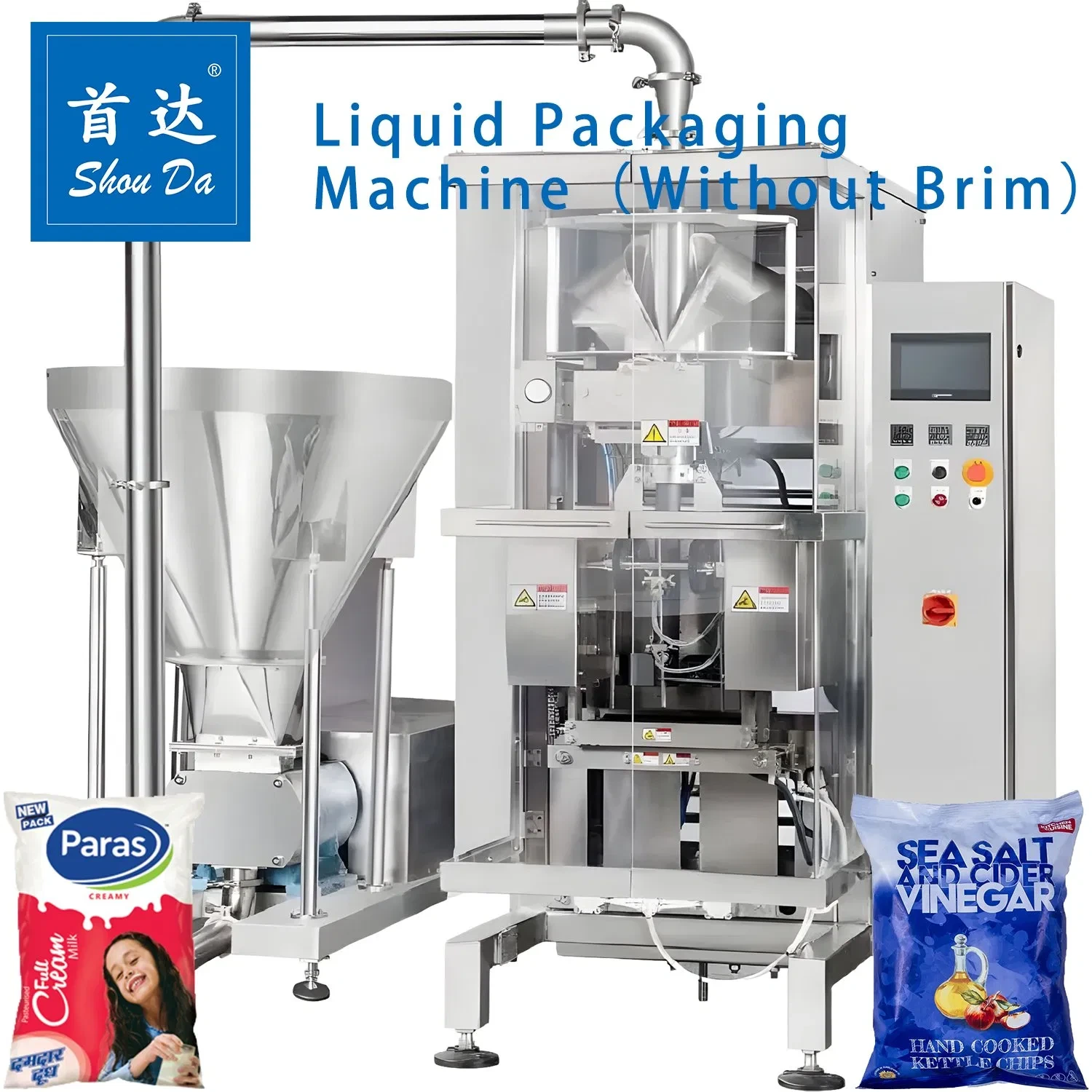 Milk Pouch Filling Machine 500.000kg Wholesale - Shouda Machinery 7