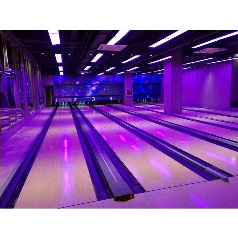 Pistă de bowling sintetică strălucitoare, cu certificat Usbc, pistă de bowling cu preț redus 1