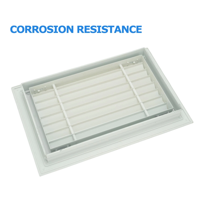 Louvered Return Air Grille Factory Price Aluminum Alloy 5