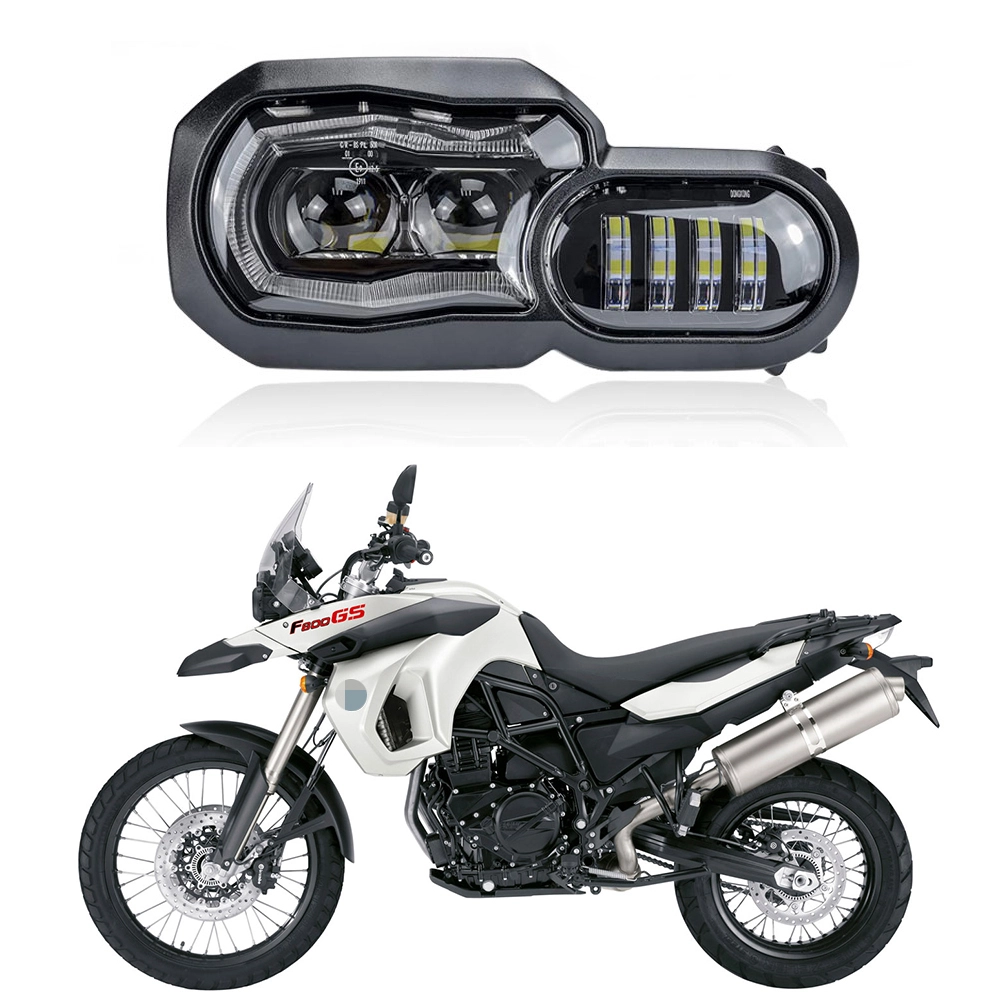 مصباح أمامي LED للدراجة النارية لسيارات BMW F800GS F800R F750GS F650GS 1