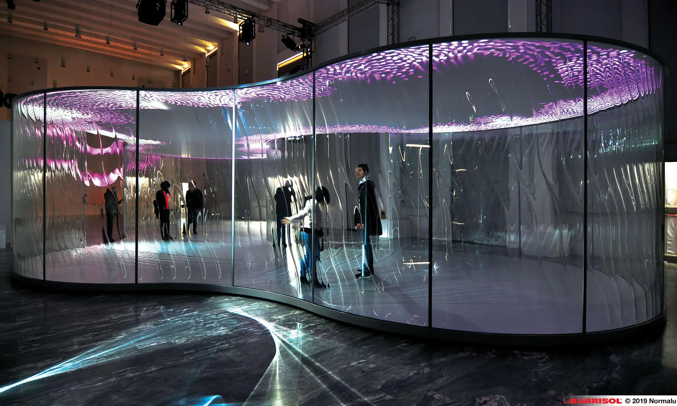 Top Transparent Flexible Led Display with Custom Services 6