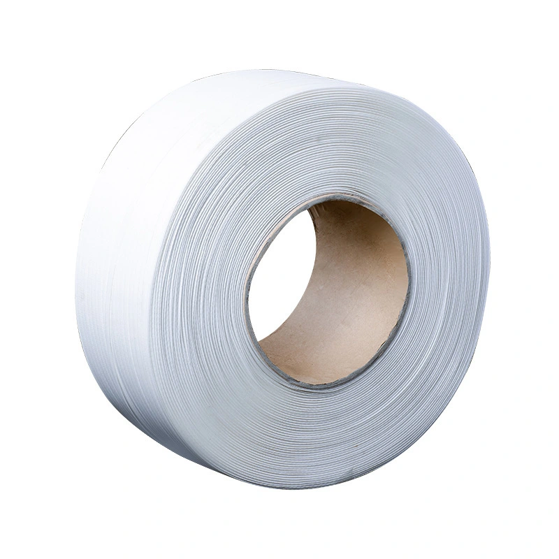 Custom White Polyester Plastic Binding Strap Roll - Packing Essential 1