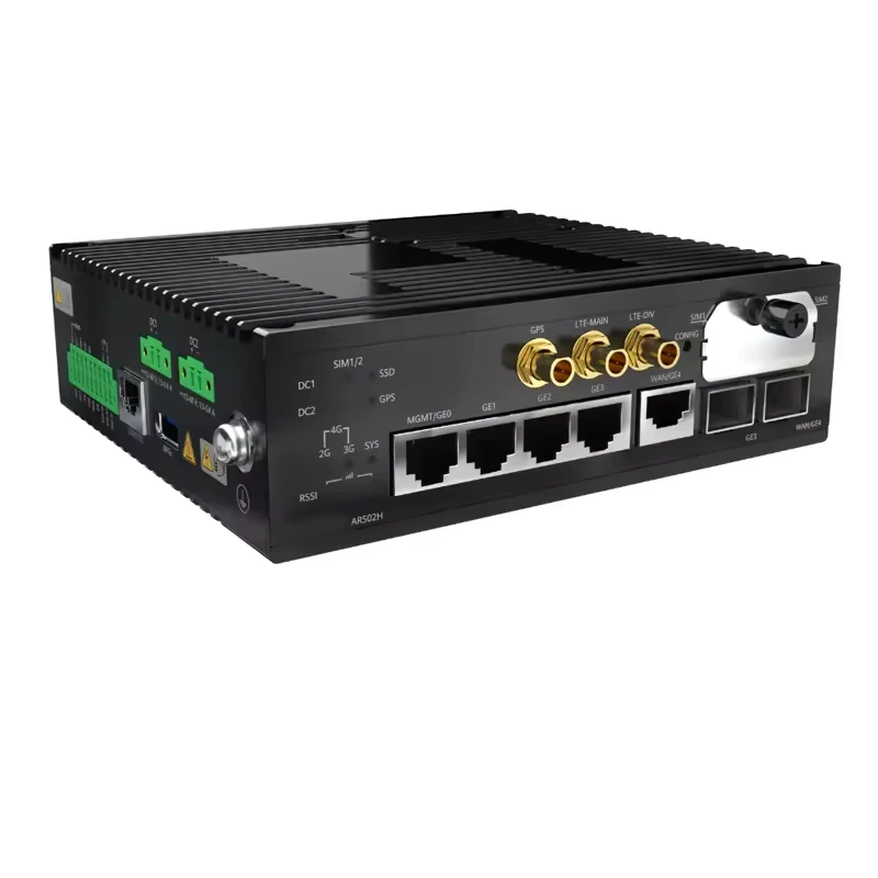 AR502H 50010576 2*RS485,1*DI/DO, 3*GE (10/100/1000 м RJ45), 2*GE Combo 5G SIM -карта маршрутизатор IOT Шлюзы 1