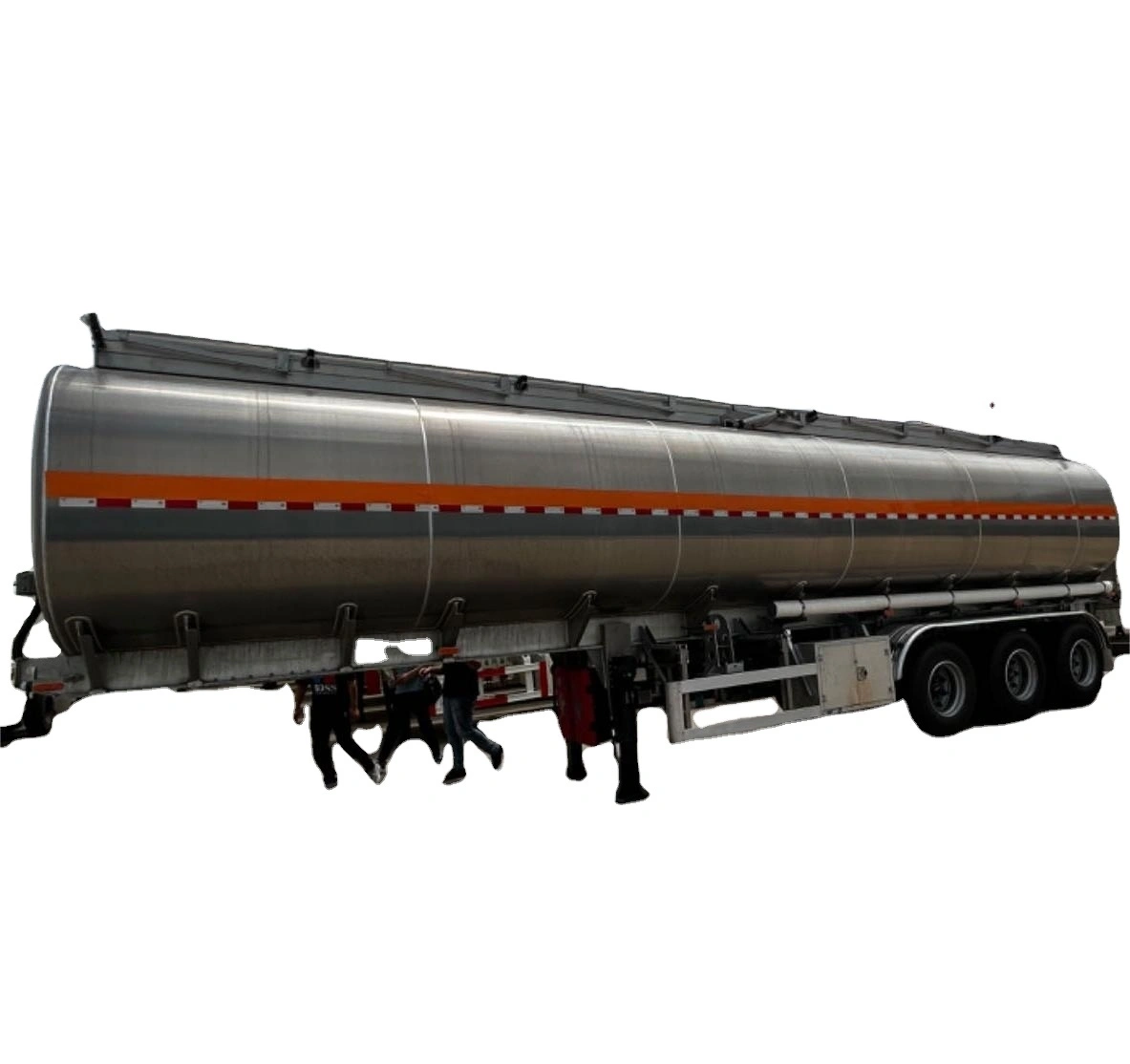 Remorque de réservoir d'huile personnalisée de 45 000 L - Remorque de camion-citerne à carburant & 1