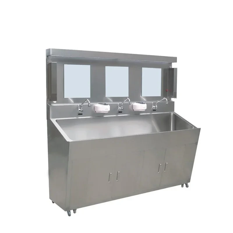 304 Stainless Steel Surgical Hand Wash Sink for Hospital Use 1