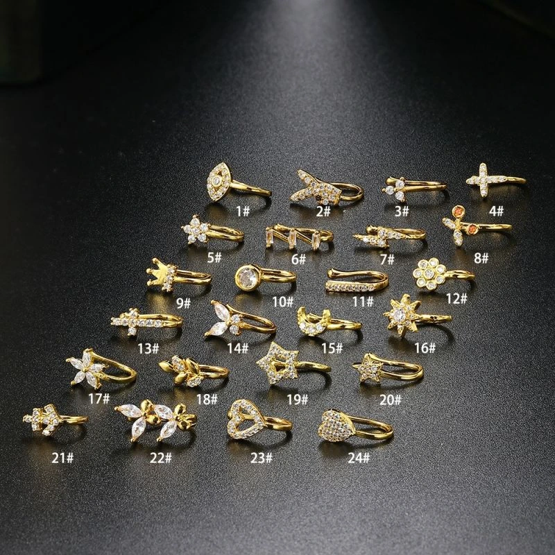Wholesale Simple Solid Color Transparent Resin C-shaped Earrings For Women's Twisted Ring Earrings 1