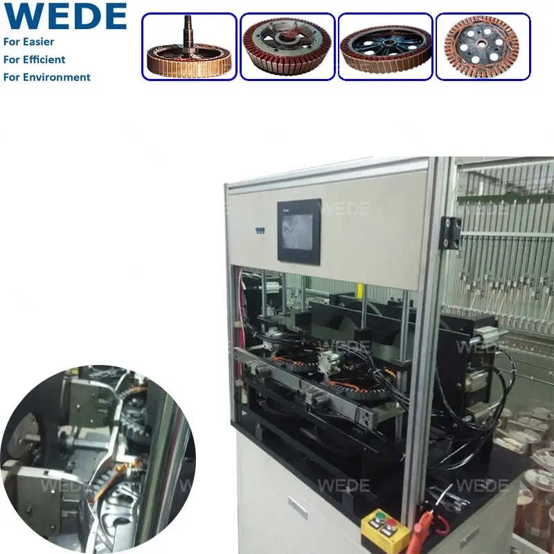 Stator Paper Inserting Machine Automation Option - - WEDE 6