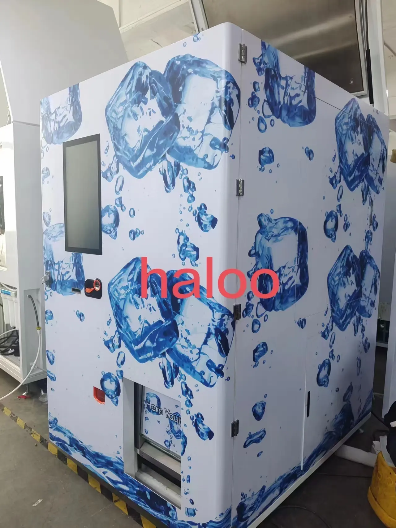 Ice Making Vending Machine VENDING MACHINE Wholesale - Haloo 4