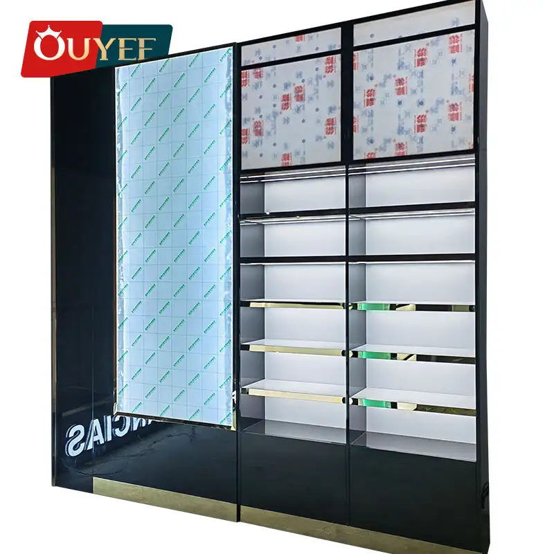 Vitrine de vidro para perfumes / Vitrine para loja de perfumes 1