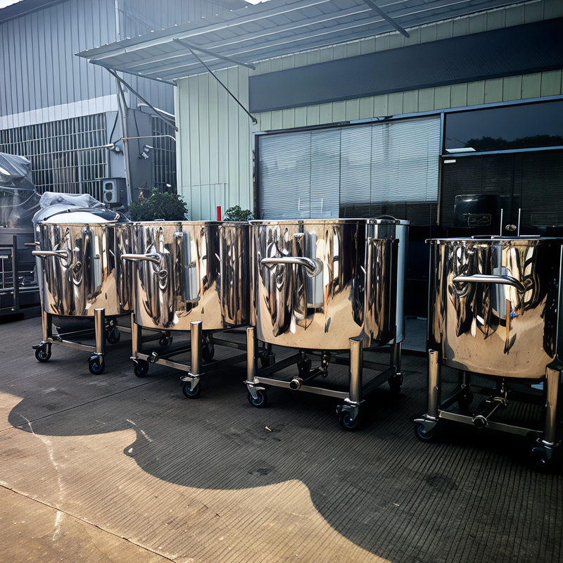 Customized Stainless Steel Storage Tank for Chemical Cosmetics Food Industry Use 6
