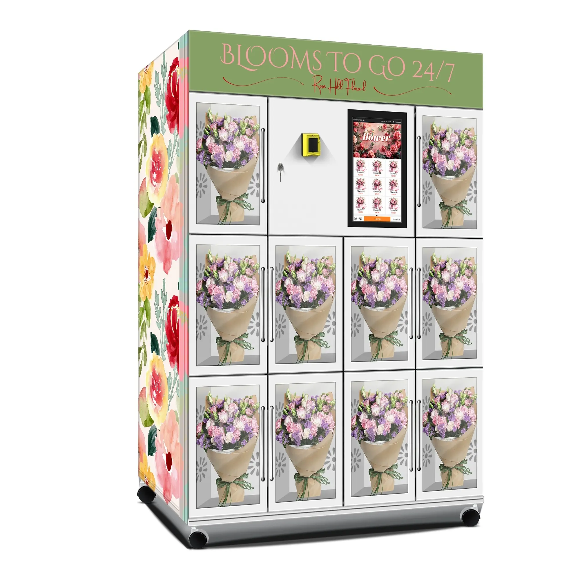 Factory Direct Floral Vending Machine Supplier for Parks 3