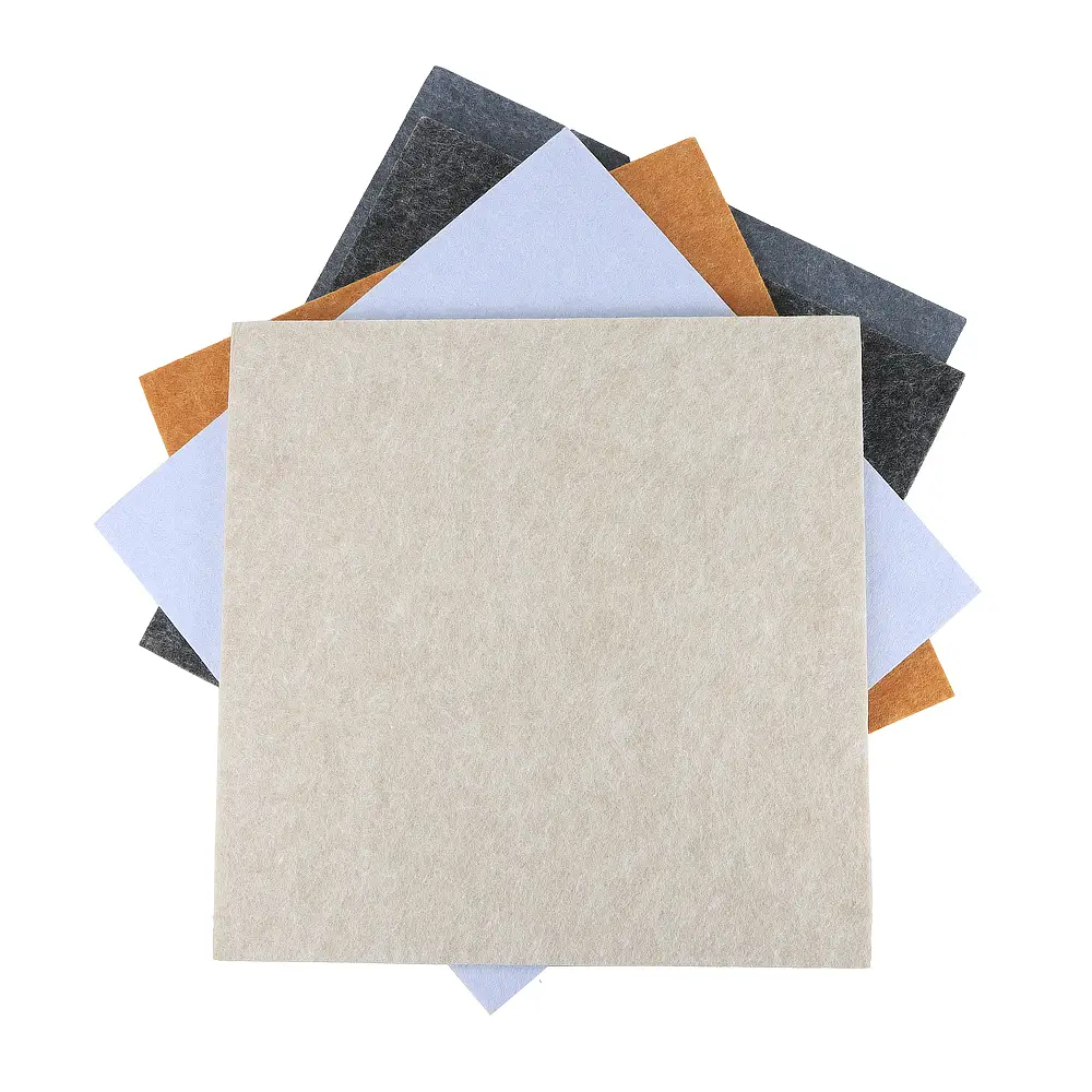 לוח פינים אקוסטי אטום לרעש מפוליאסטר בגודל מותאם אישית 1