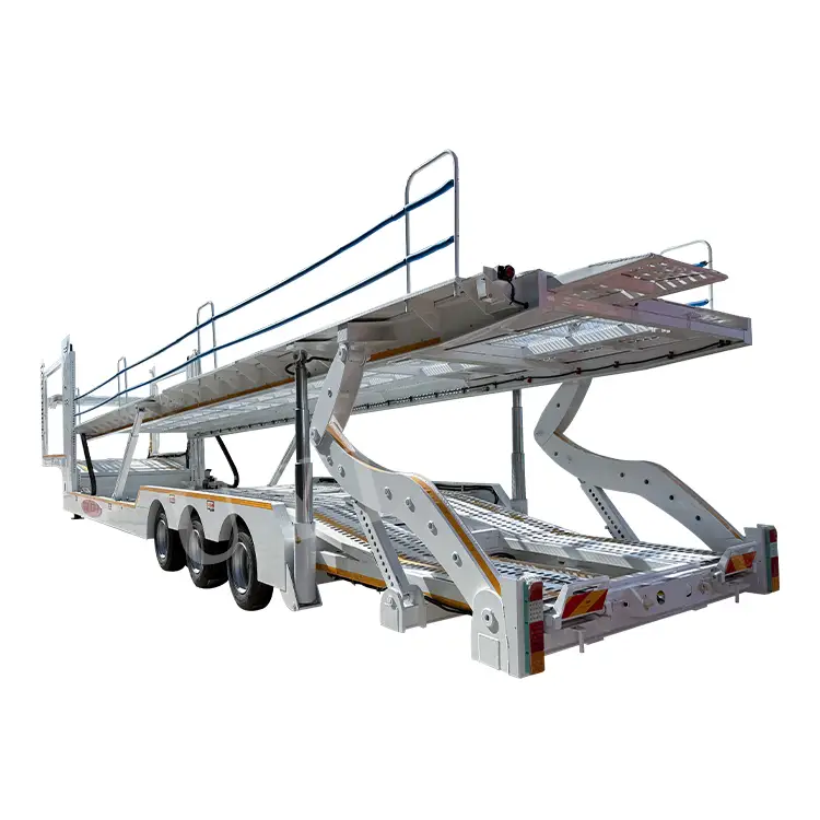 Car Hauler Truck Trailer Car Carrier Semi Trailers 1