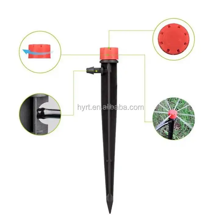 花园/温室用塑料微型喷洒器（带支架） 1