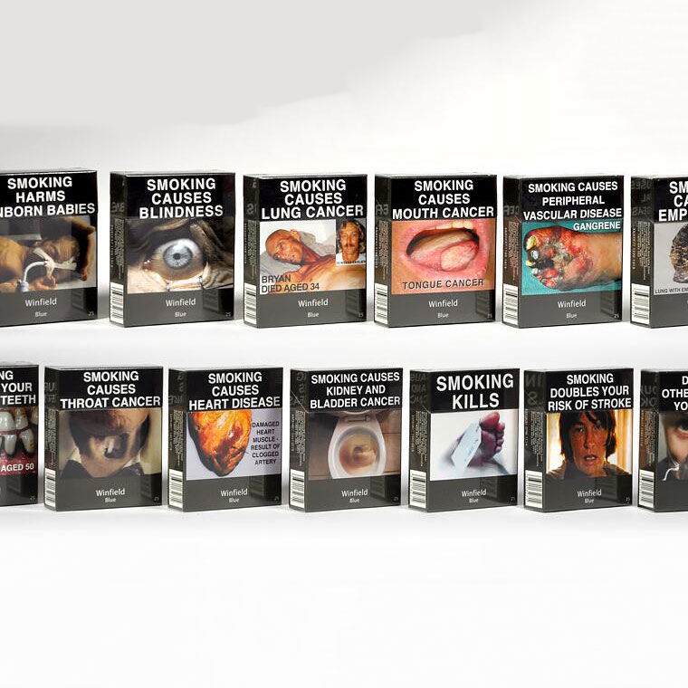 Standardisierte, schlichte Papierverpackung für Zigaretten und Tabakwaren 3
