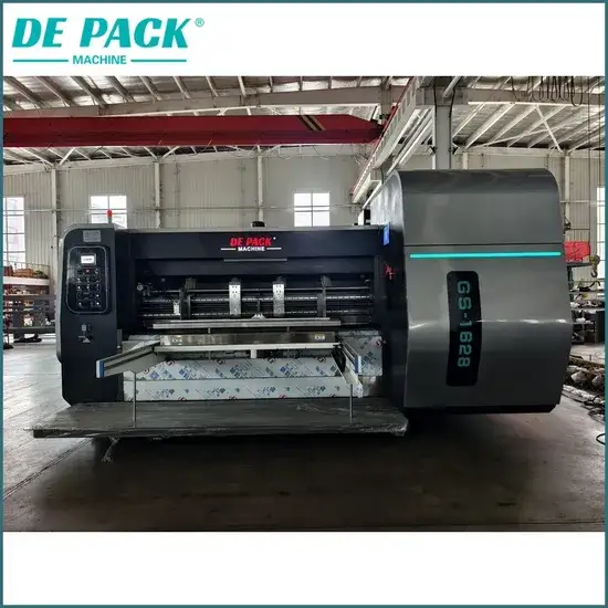 HD Flexo Printing and Die Cutting Machine for Cartons 1