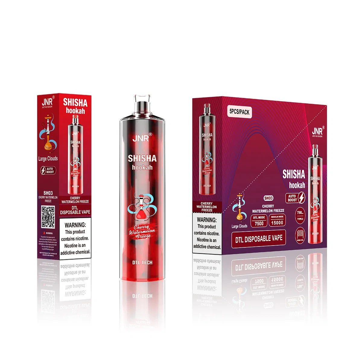 EU Warehouse Original J-N-R Shisha Hookah Pen Style Vape 15000 Puffs Mouth to Lung Puff Bar Flavors Razz Randm Tornado ODM OEM - Wholesale I Vape and Alien 1