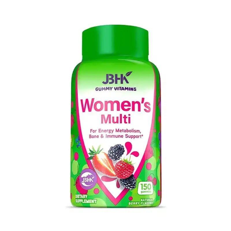 Mushroom Gummies Women D3 Strawberry Bone & Immune 60ct 1
