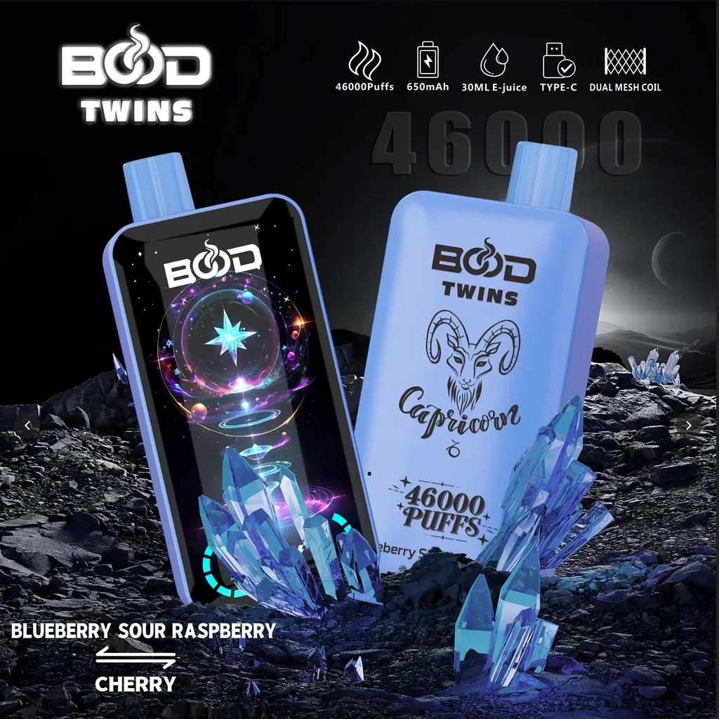 Wholesale I EU Warehouse Original Factory Bood Twins 46K Puffs 46000 Puff Bar Double Flavors Disposable Vape E-Cigarette Randm Pen - Disposable and Bood 1