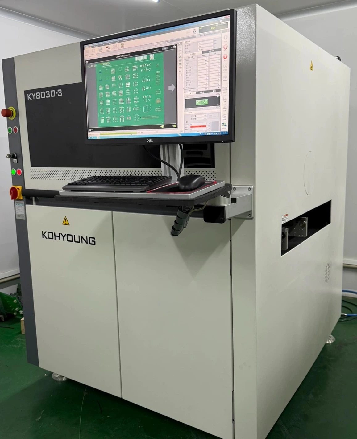 ماشین KOH YOUNG KY8030-3 دستگاه 3D SPI شامل موتور پمپ PLC برای SMT Line Solder Paste بازرسی الکترونیک ماشین آلات تولیدی 1