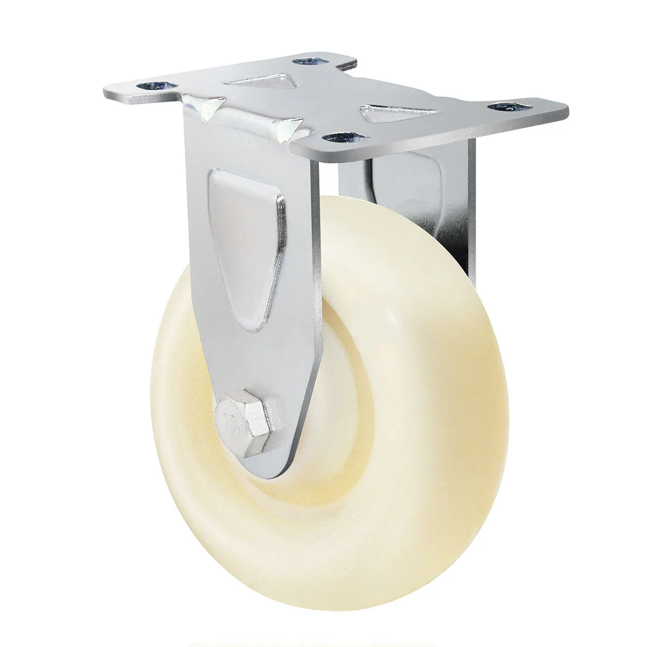 Factory Price Pp Rigid Caster Wheel With Double Bearing 1