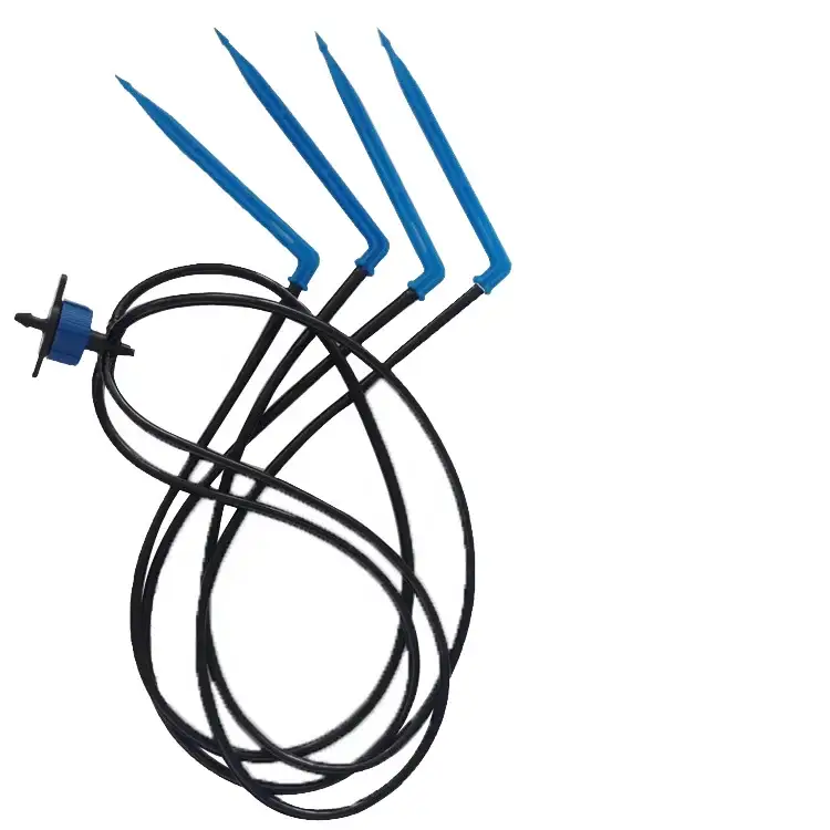 四分支箭头滴灌器，直型/弯型，适用于盆栽灌溉 1