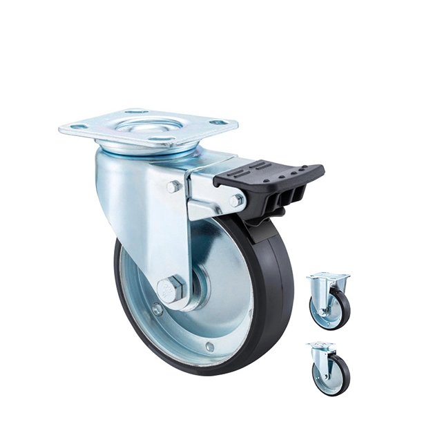 4inch/5inch/6inch/8inch Trolley Pu Wheel Garden Industry Wheel Caster 1